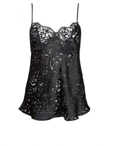Camisole Lise Charmel Dressing Floral (Negro)
