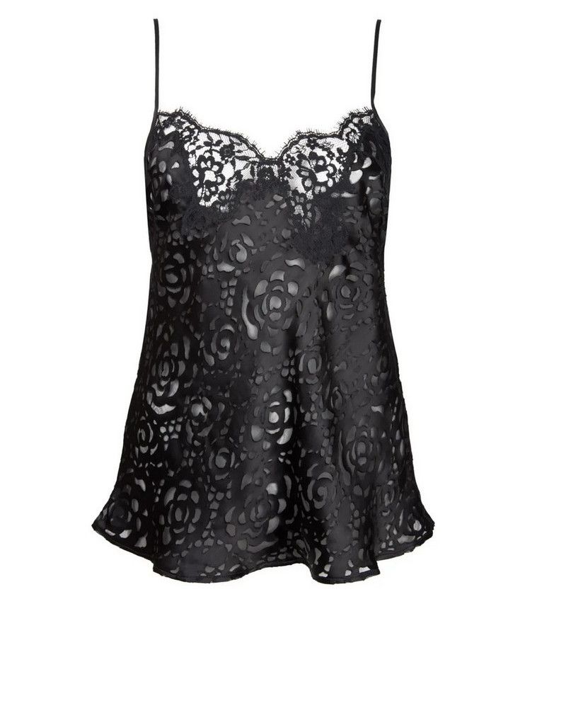 Camisole Lise Charmel Dressing Floral (Negro)