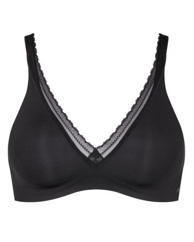 Sujetador Sin Aros Sloggi Body Adapt Twist (Negro)