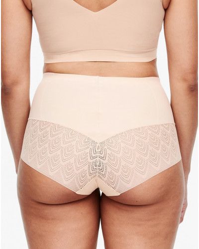 Calzoncillo cintura alta Sexy Shape Chantelle (Beige Doré)