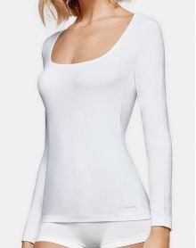 Camiseta cuello redondo manga larga Impetus (Blanco)