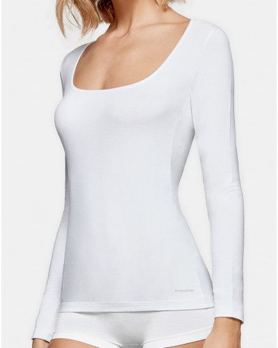 Long sleeve o-neck t-shirt Impetus (White)