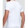 T-shirt doux manches courtes col V Impetus (Blanc)