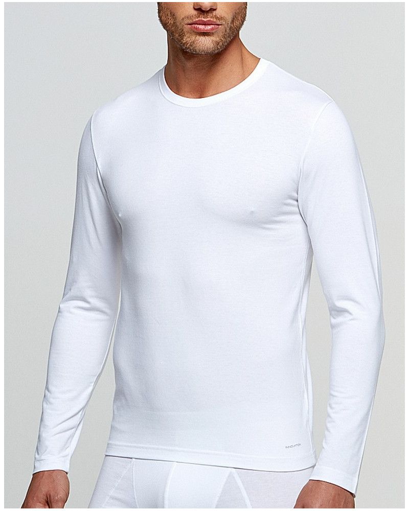 Soft longsleeve o-neck t-shirt Impetus (White)