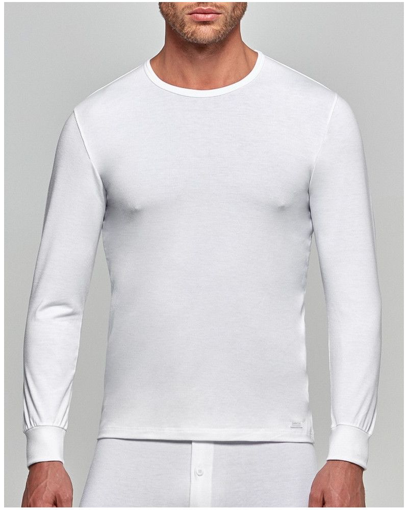 Warm longsleeve o-neck t-shirt Impetus Thermo (White)