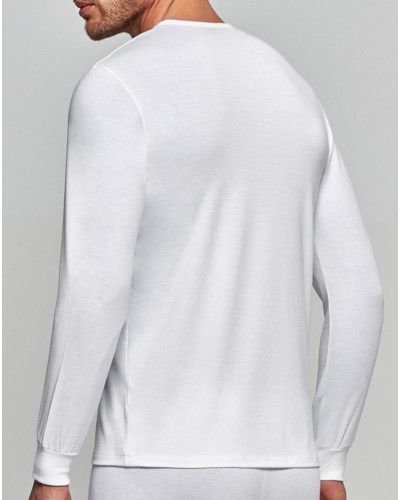 Warm longsleeve o-neck t-shirt Impetus Thermo (White)