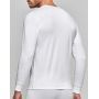Warm longsleeve v-neck t-shirt Impetus Thermo (White)