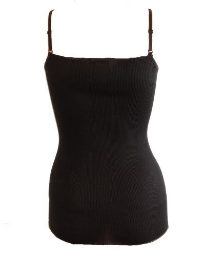 Camiseta tirantes finos Moretta lana & seda