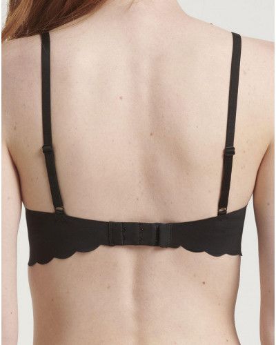 Bralette neckline Sloggi Zero Microfibre (Black)