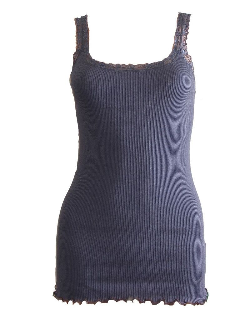 Camiseta sin mangas Moretta 100% algodón (Marine)