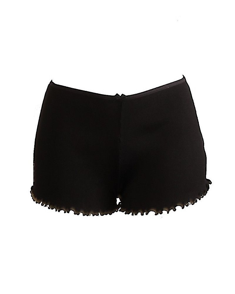 Pantalones cortos hilo 100% escocés Moretta (Negro)