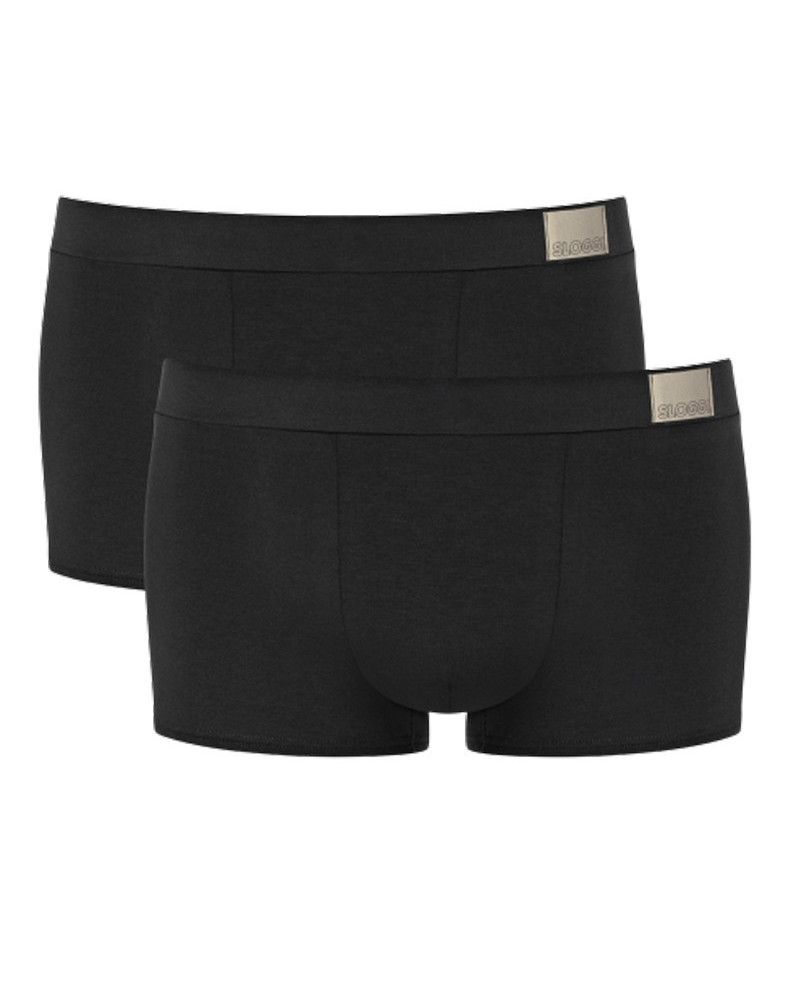 Hipsters Sloggi For Men GO Natural (Pack of 2) (Black)