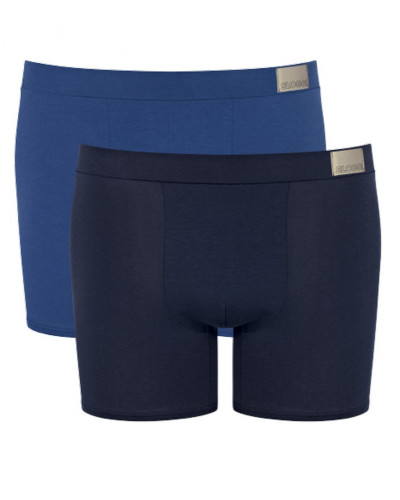 Paquete de 2 Hipster largo Sloggi For Men GO Natural (Multicolor)