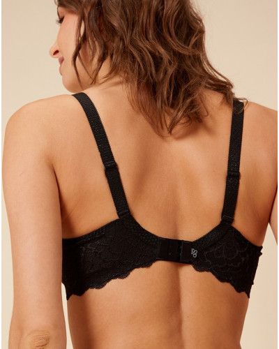 Underwired bra Simone Perele Caresse (Black)