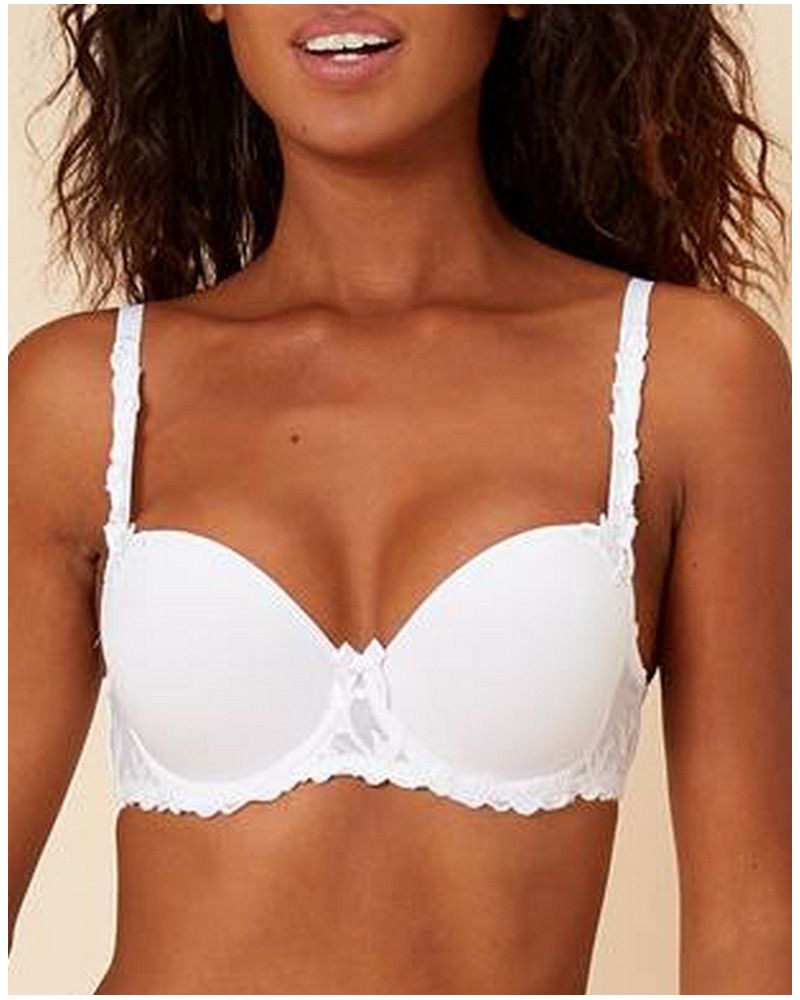 Padded molded Bras Simone Pérèle (White)