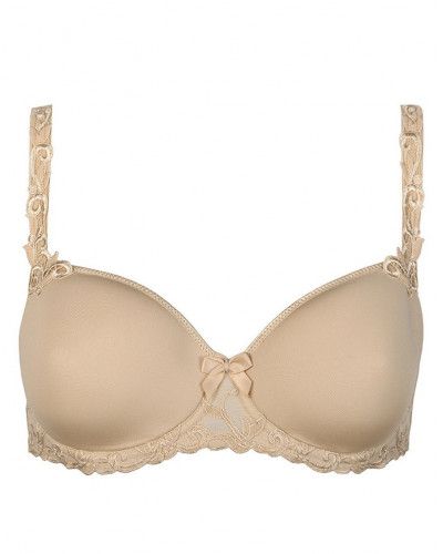 Soutien-gorge Moulé 3D Simone Pérèle Andora - Taille 80E (65E EU), Couleur Gris Metallic, Neuf Avec étiquettes