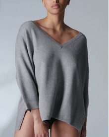 Sweater Simone Pérèle Paresse (Gris Embrun)