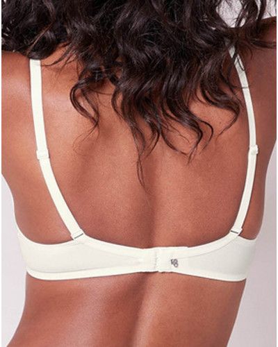 Plunging neckline bra Simone Pérèle Wish (Naturel)