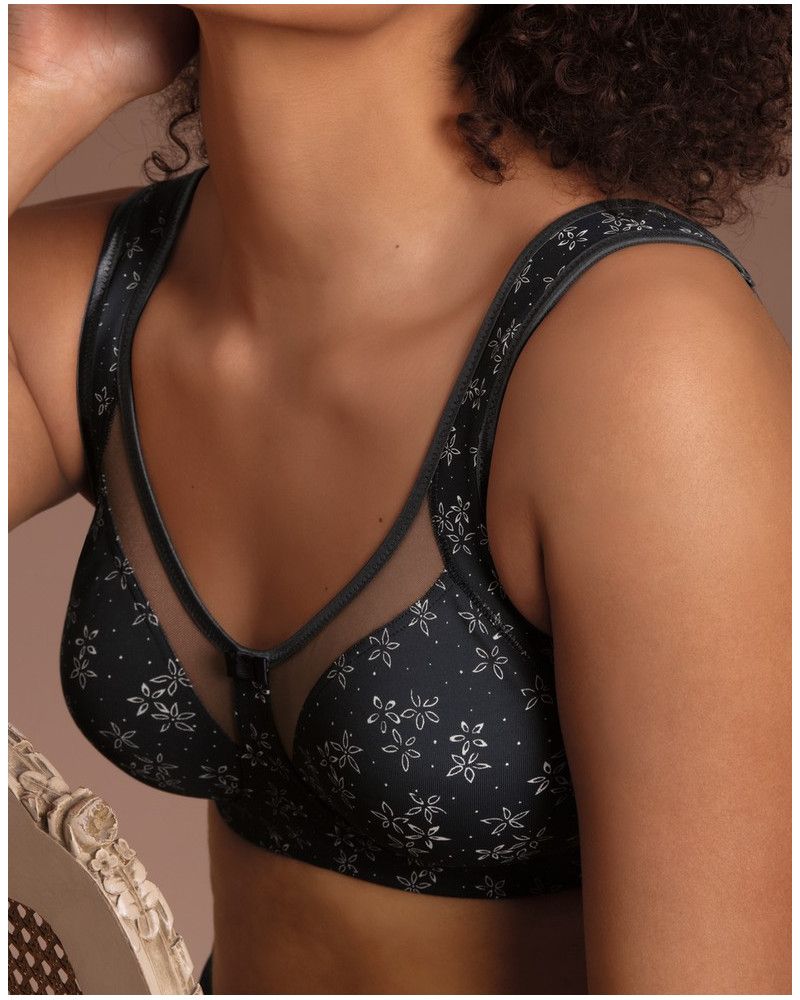 Molded wireless comfort bra Anita Clara Art (Anthracite)