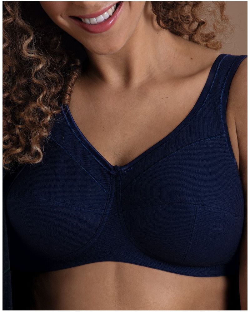 Confort support bra Jana Anita Confort (Bleu Marine)