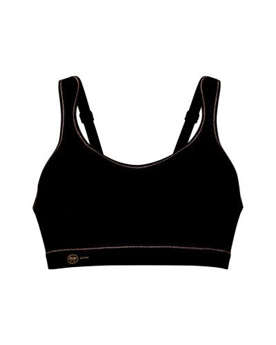 Sport bra Anita Active Extrême Control (Noir/Doré)