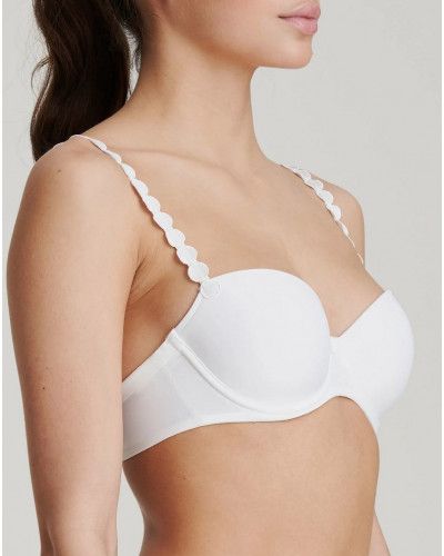 Marie Jo Tom balcony padded bra (White)