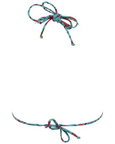 Triangle wired bath bra Antigel La Muse Bohème (Azur Bohème)