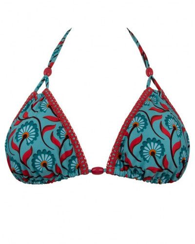 Sujetador triangulo con arros de baño Antigel La Muse Bohème (Azur Bohème)