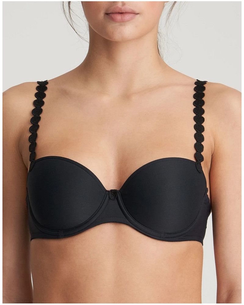 Marie Jo Tom Balcony coque bra (Black)