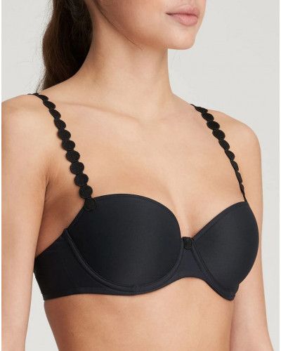 Marie Jo Tom Balcony coque bra (Black)