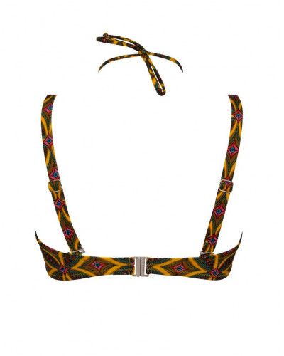 Sujetador de baño bandeau suave Antigel La Muse Africa (Jaune Africa)