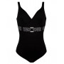 One-piece swimsuit without underwire Antigel La Muse Dolce Vita (Pois Noir) Antigel - 1