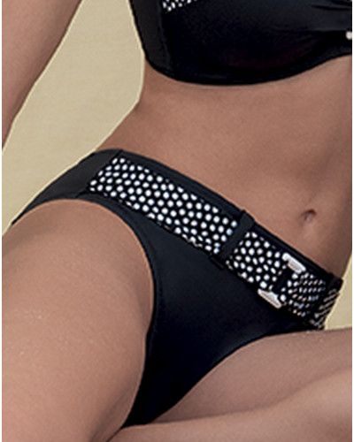 Charm bath brief Antigel La Muse Dolce Vita (Pois Noir)