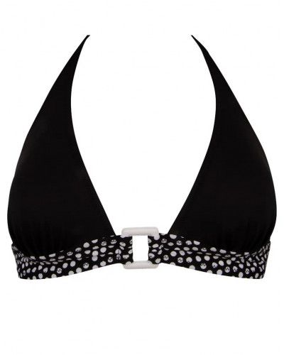 Foam triangle bath bra Antigel La Muse Dolce Vita (Pois Noir)