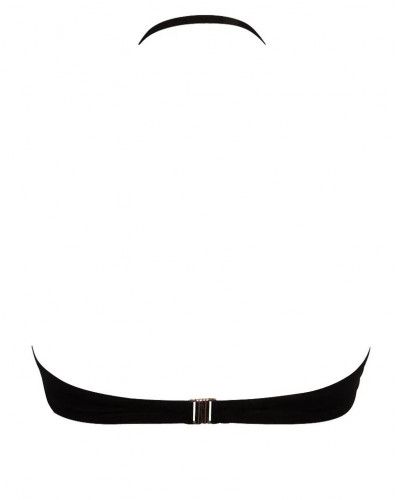 Padded strapless bath bra Antigel La Muse Dolce Vita (Pois Noir)