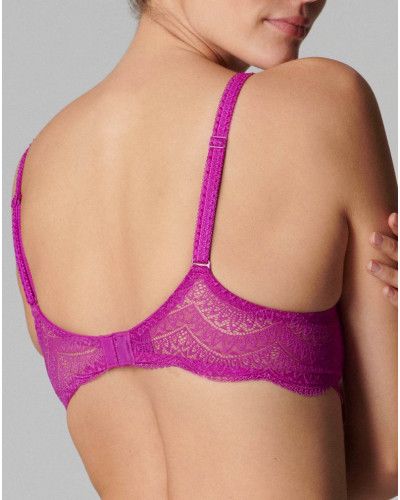 Triangle spacer bra Simone Pérèle Karma (Bougainvillier)