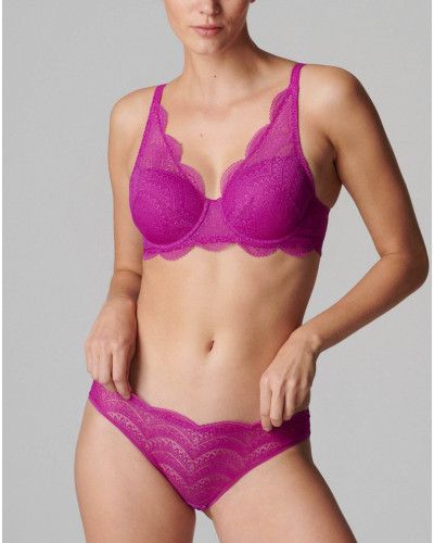 Triangle spacer bra Simone Pérèle Karma (Bougainvillier)