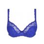 Padded plunge demi cup bra Marie Jo Nellie (Electric Blue)