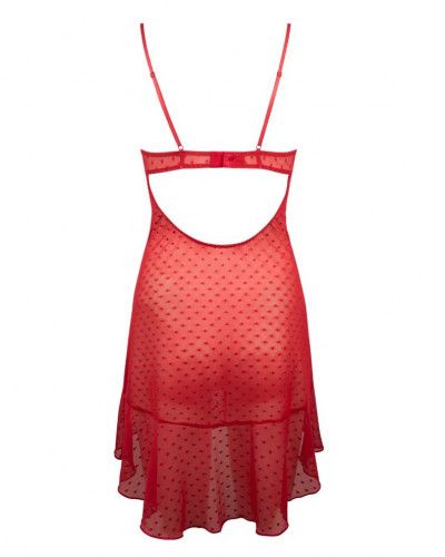 Nuisette baby doll Antigel Stricto Sensuelle (Stricto Rouge)