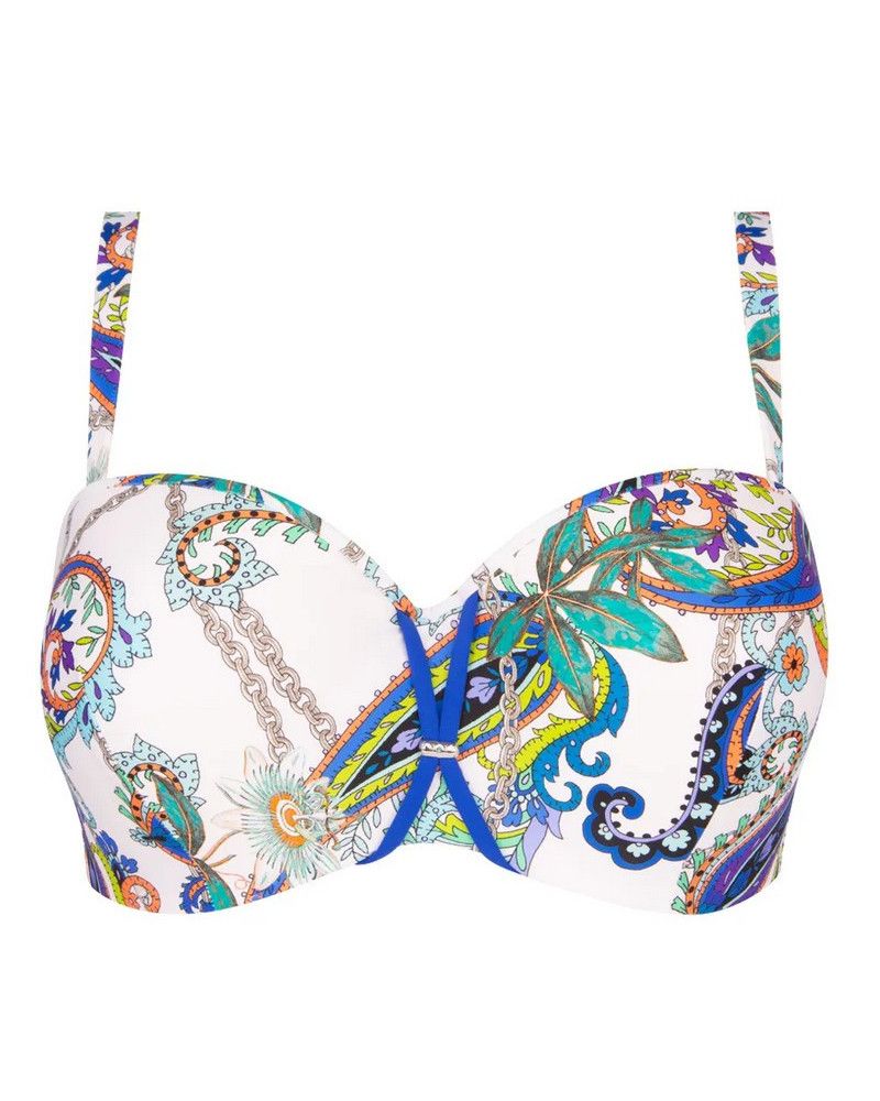 Deep cup bath bralette Lise Charmel Odyssée Cashmer (Cashmer Blue)