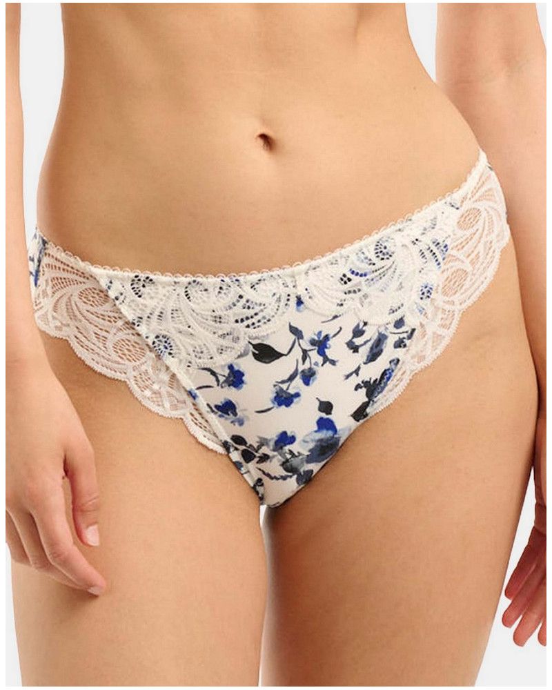 Brief Sans Complexe Ariane Fantaisy (Imprime Ivoire Floral)