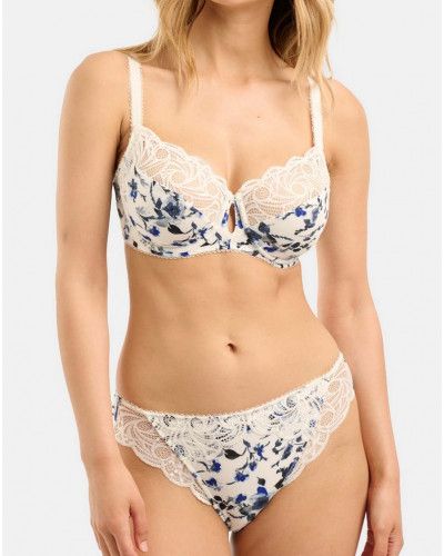Brief Sans Complexe Ariane Fantaisy (Imprime Ivoire Floral)