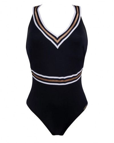 Traje de baño una pieza Sujeción Deportiva Lise Charmel Energie Nautique (Encre Nautique)