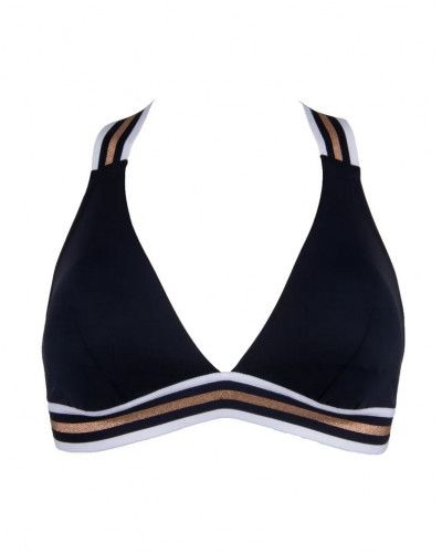 Wireless triangle bath bra Lise Charmel Energie Nautique (Encre Nautique)