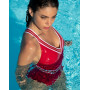 One-piece Swimsuit Maintain Swimmer Lise Charmel Energie Nautique (Flamme Nautique)