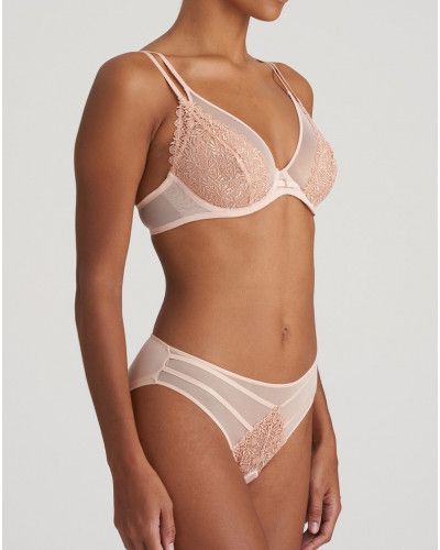 Sujetador con aros plunge Marie Jo Danae (Pinot Rose)