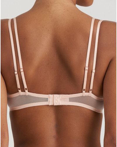 Deep plunge underwired bra Marie Jo Danae (Pinot Rose)
