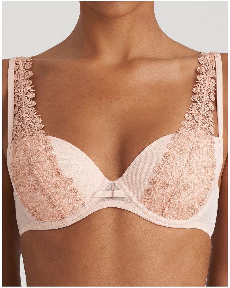 Padded plunge bra Marie Jo Danae (Pinot Rose)