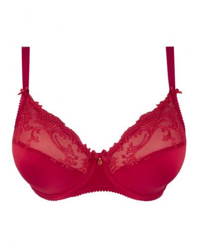 Underwired bra wellness Lise Charmel Splendeur Soie (Splendeur Rouge)