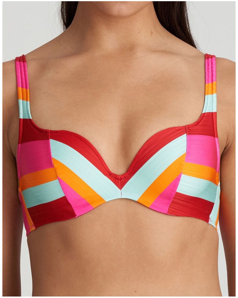Padded bikini top heart-shape Marie Jo Bain Tenedos (Jazzy)